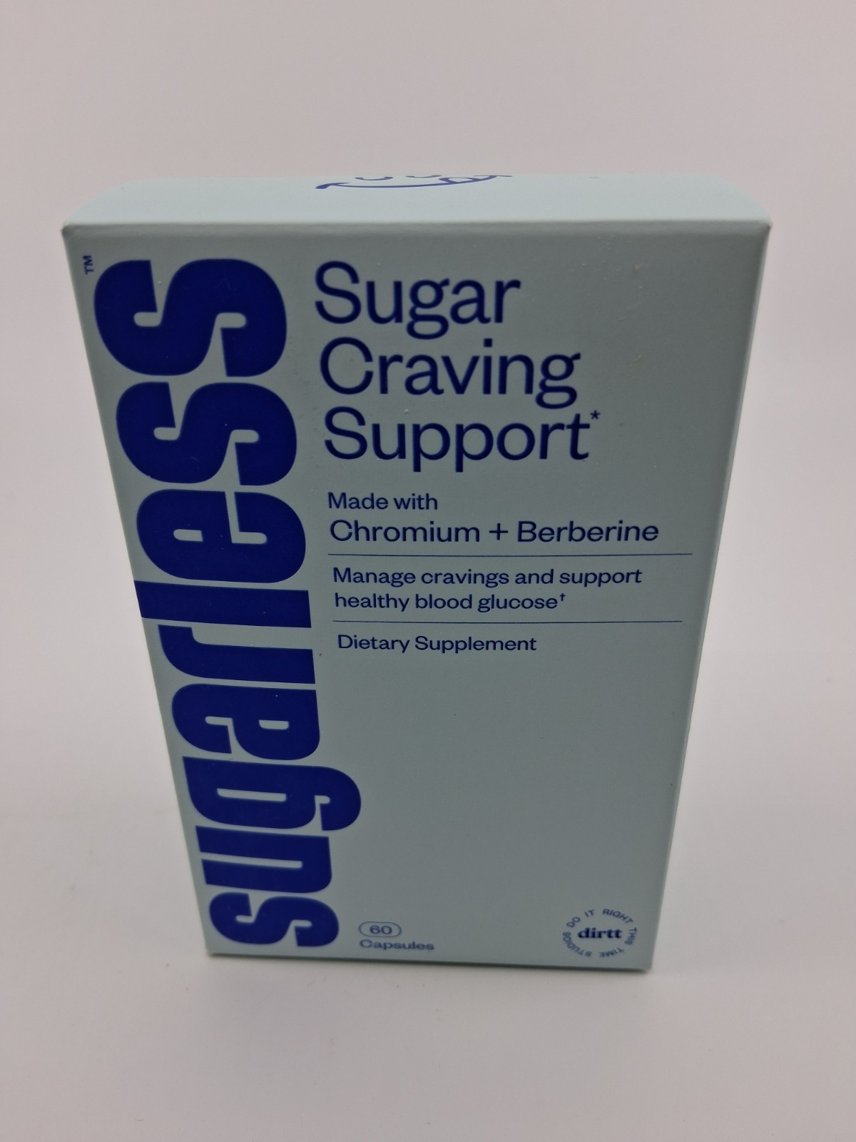 DIRTT Studios Sugarless – Sugar Craving Support – 60 Capsules EXP 12/2025