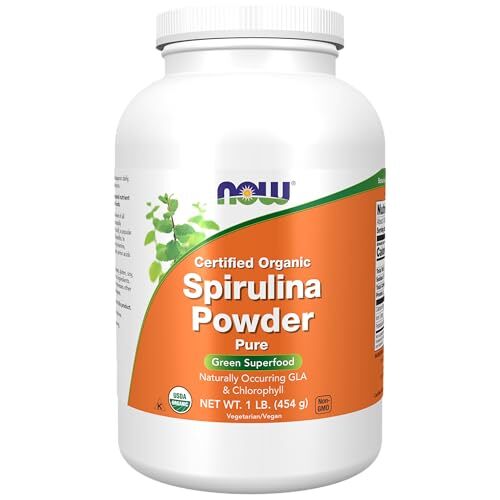 NOW FOODS Spirulina Organic Powder 1 lb.