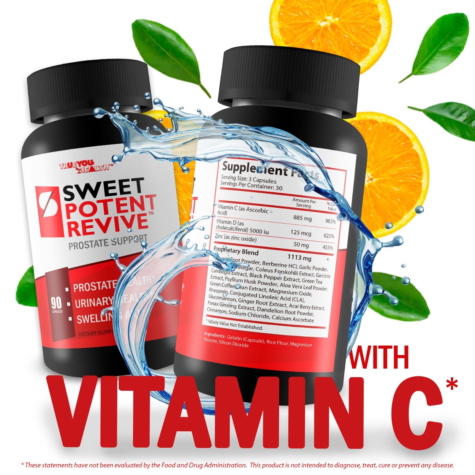 Sweet Potent Revive – Our Best Prostate Support Supplement for Men’s Health