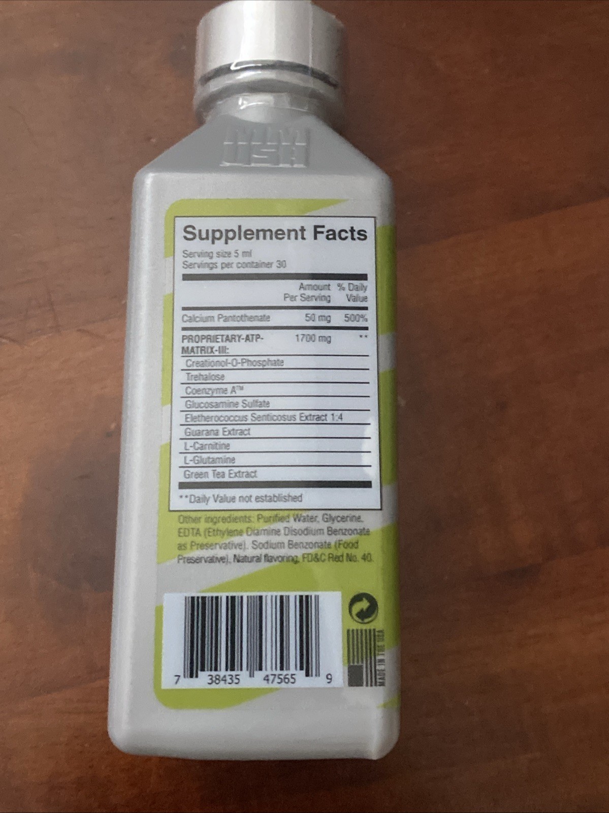 MM USA Runners Peak Creatinol Serum Dietary Supplement Cherry 5.1 Oz
