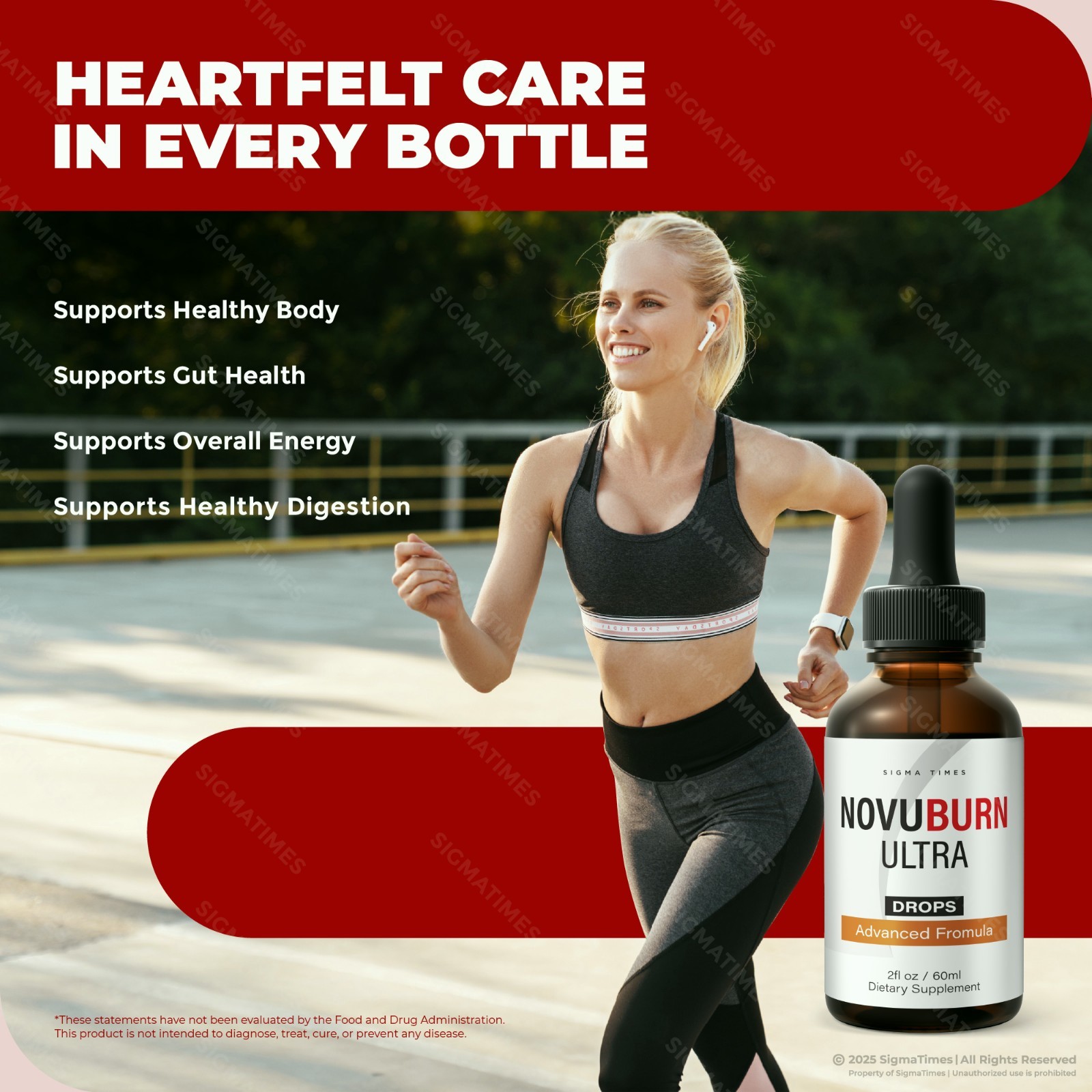 NovuBurn Ultra Drops, Advanced Liquid Supplement, Fat Burning Formula (30 serv)