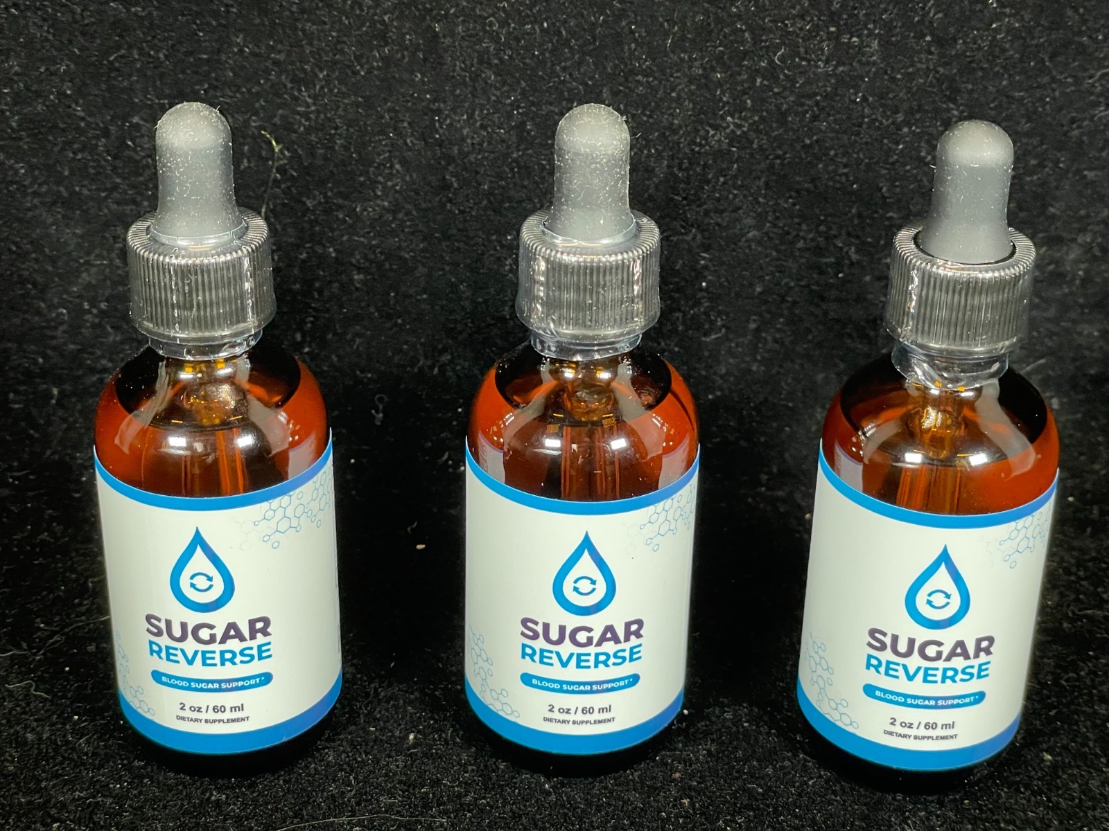 (3 Pack) Sugar Reverse Drops, Support for Blood Sugar Levels