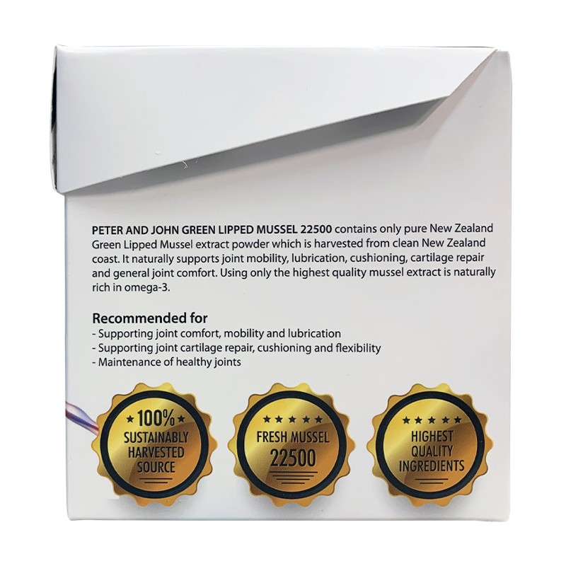 Green Lipped Mussel 22500 – 60 Capsules – 3 Pack