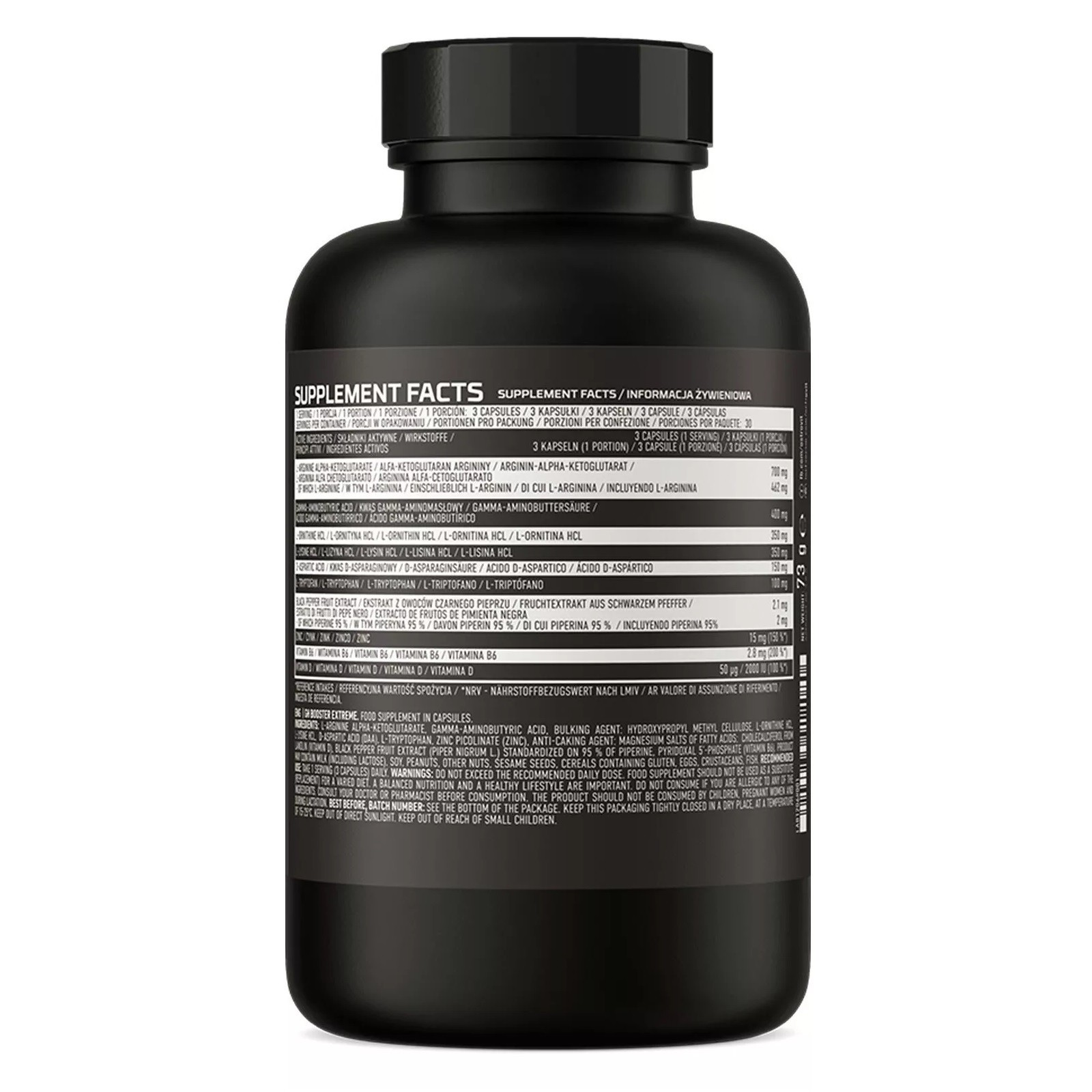 GH BOOSTER EXTREME + TESTO EXTREME -Muscle regeneration, strength, testo-booster