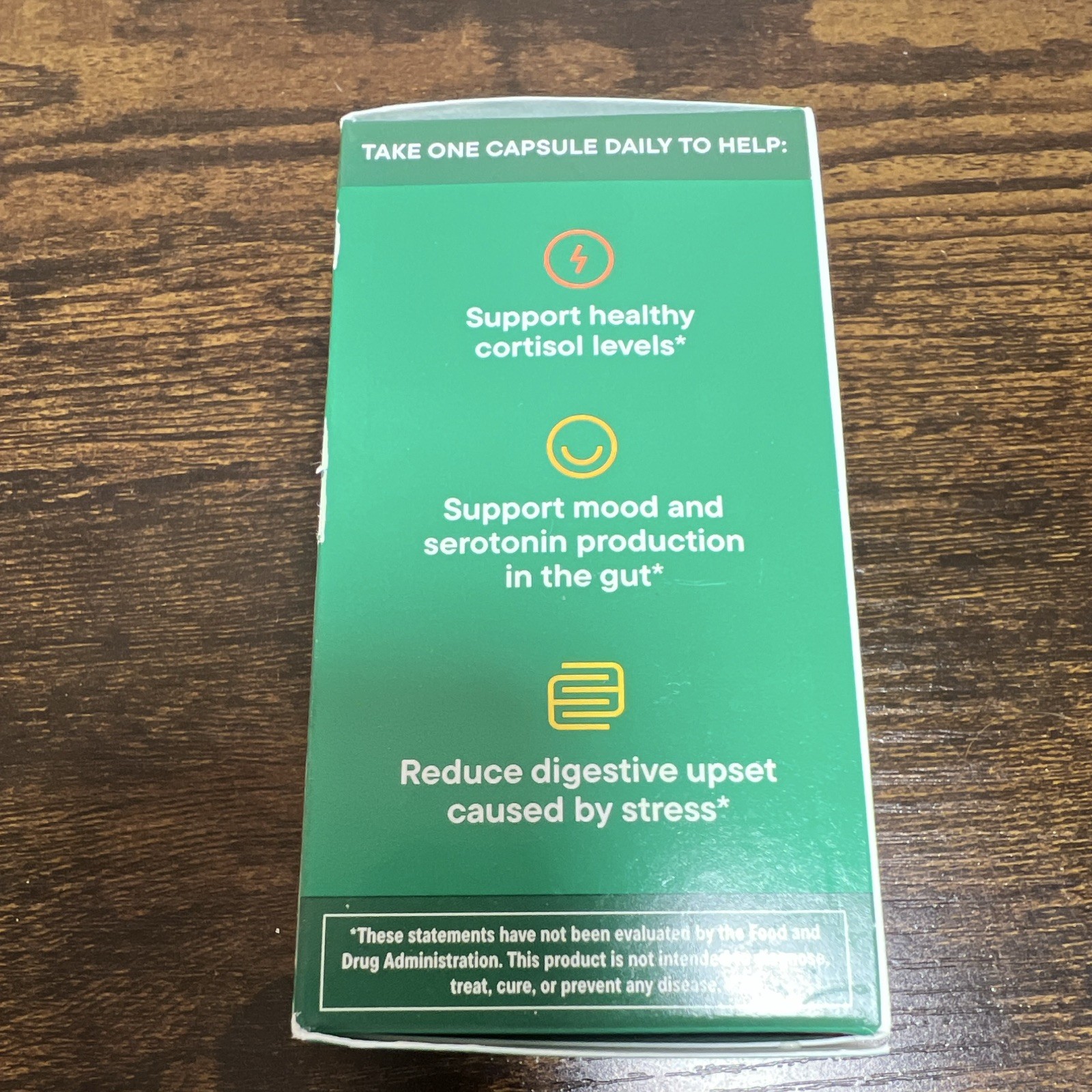 Daily Nouri Stress Support Probiotic 30 Capsules Vegetarian 2B CFU Exp 04/2027