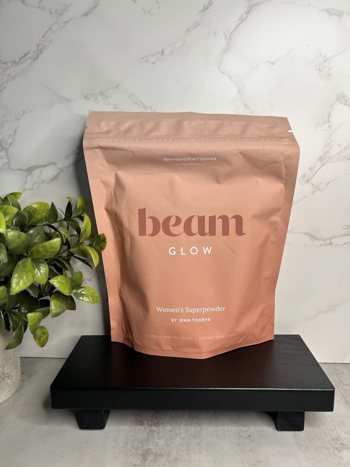 beam Glow Women’s Superpowder Strawberry Kiwi Gluten-Free Exp 11/2027