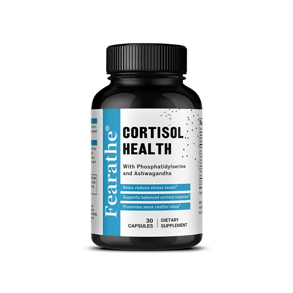 Cortisol Health Supplement Manage Stress Immunity Mental Clarity 30-120 Capsules