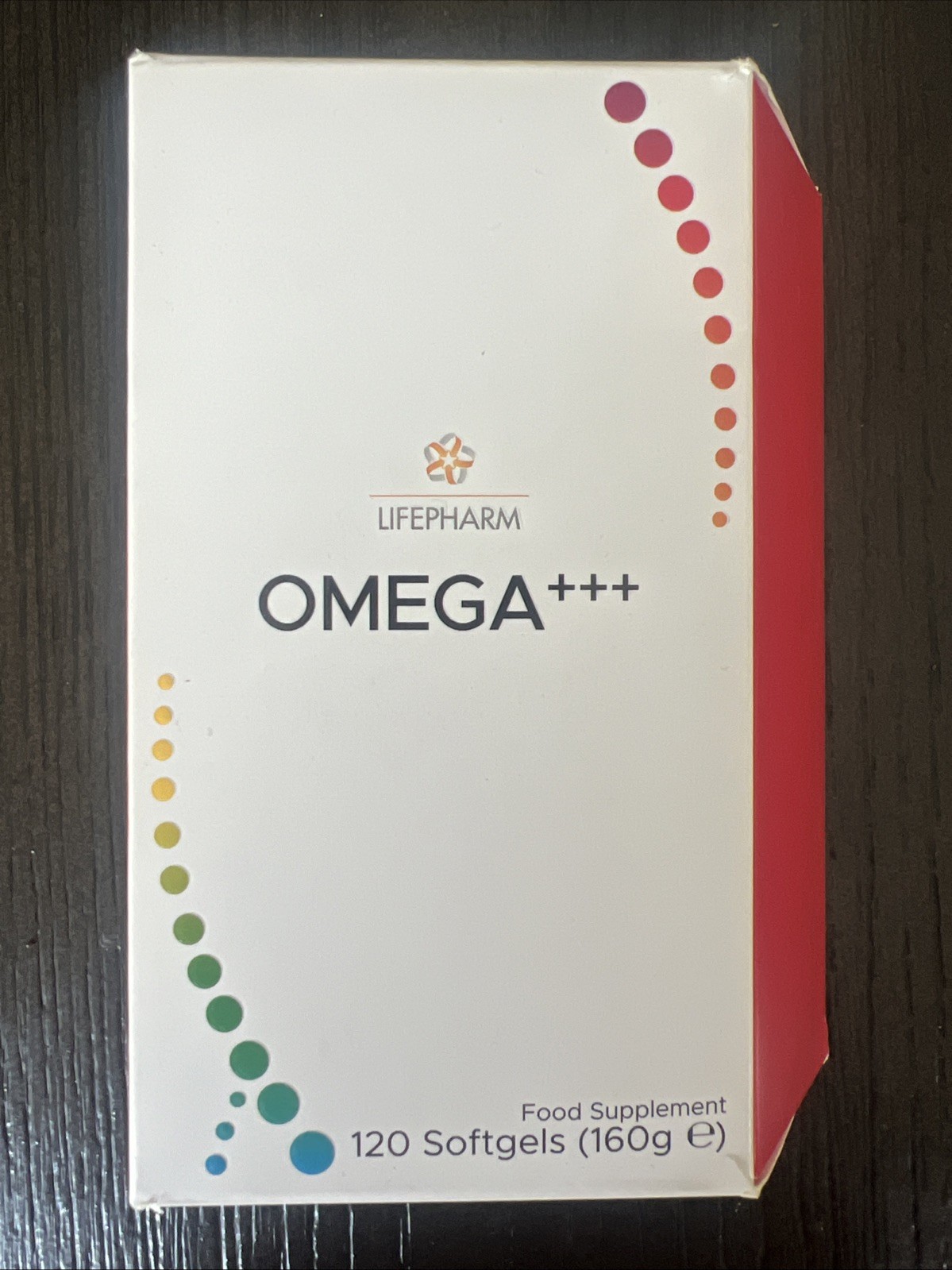 LifePharm Omega+++ Blood Flow Optimizer 120 Softgels Exp 10/2027 – New/Sealed!
