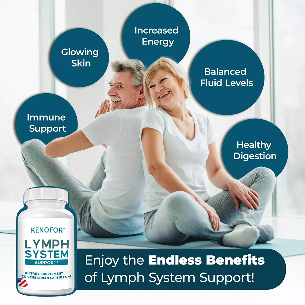 Lymph Softgels,Flush Assistance System Out Toxins,Healthy Lymph Assistance Origi