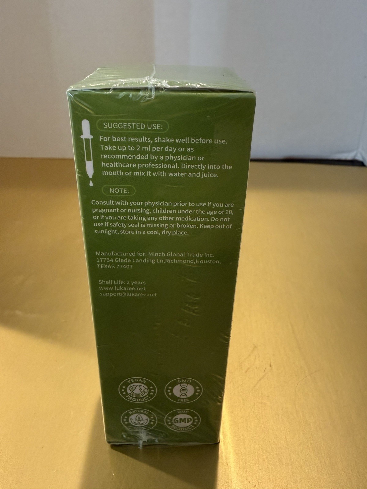 Lukaree Soursop Graviola Leaf Extract Vegan Immune Support Drops 60ml