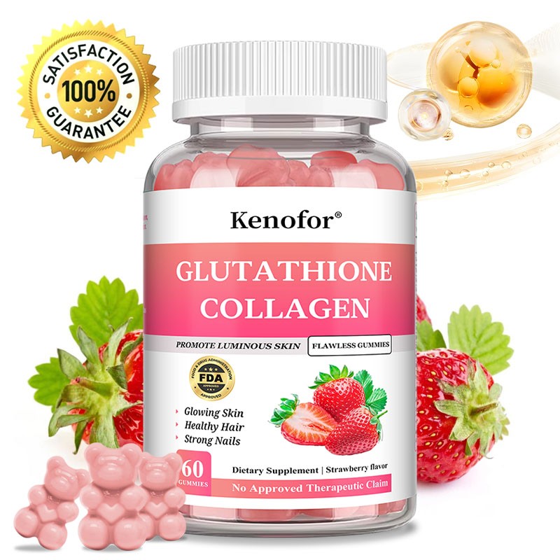 Glutathione Collagen Gummie-200mg Glutathione&Vitamins for Radiant,Youthful Skin