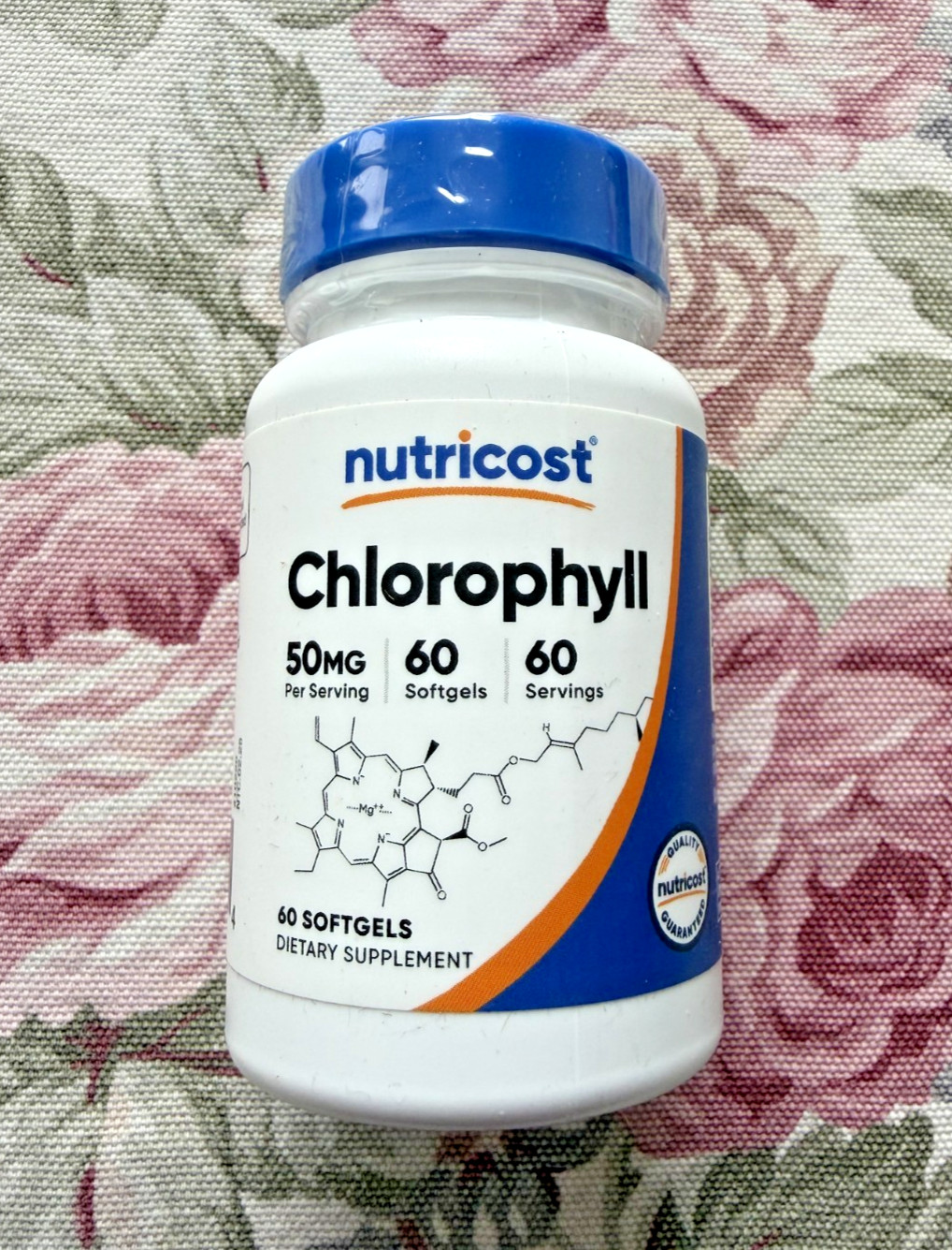Nutricost Chlorophyll (50mg) ~ 60 Softgels ~ Gluten-Free