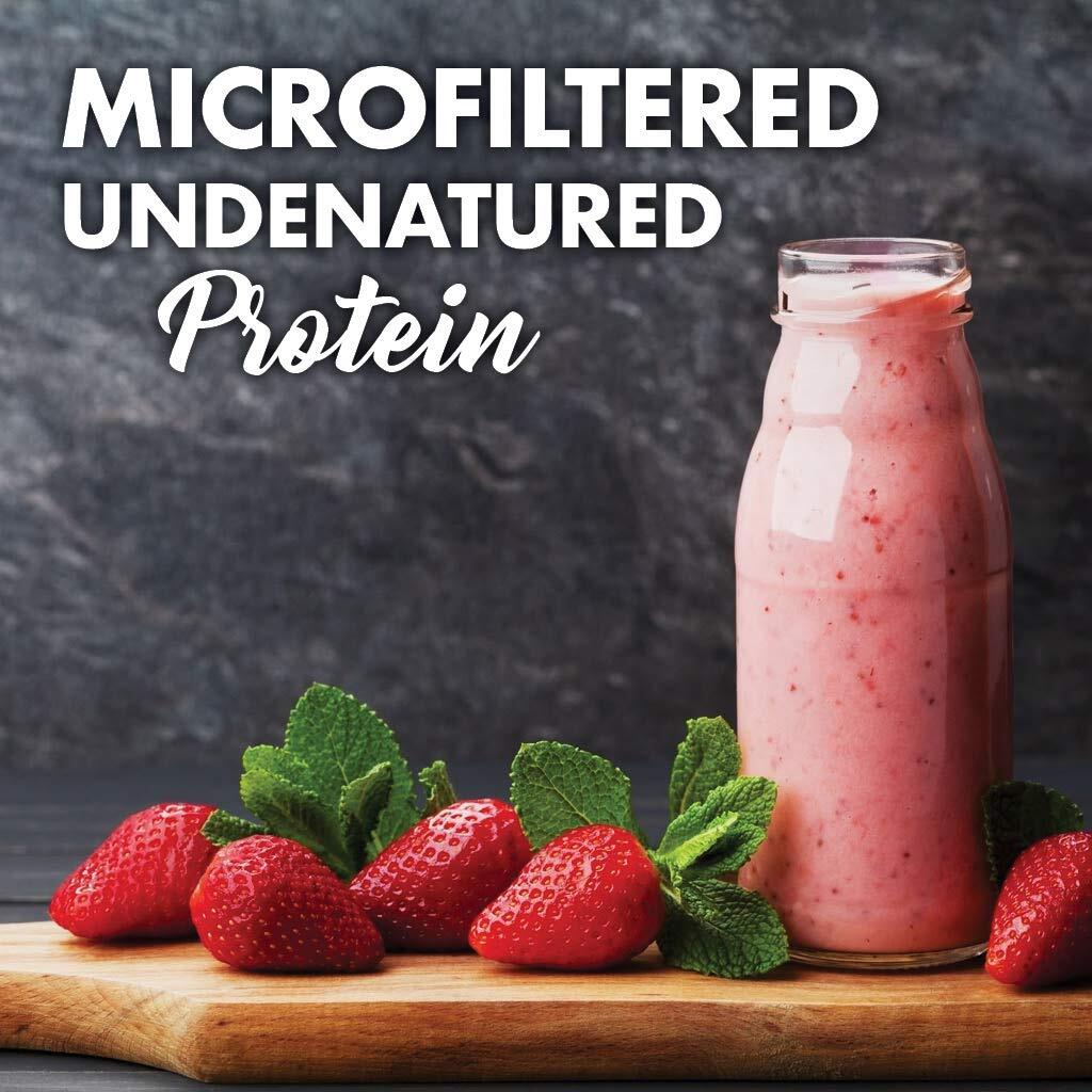 Bluebonnet 100 Natural Whey Protein Isolate 2 lb Grass Fed No Sugar Added