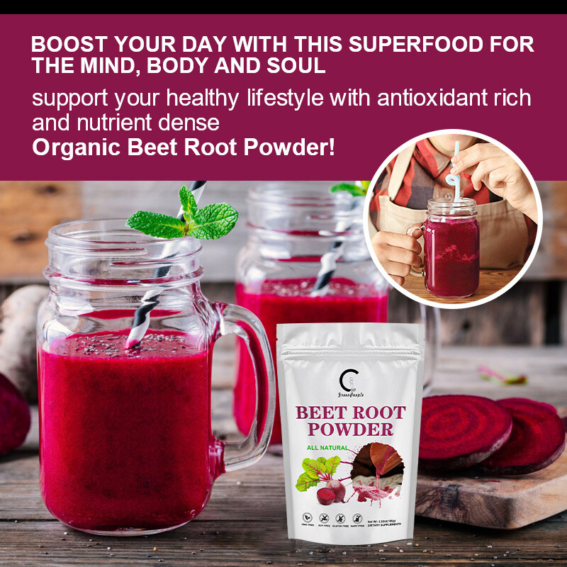 Organic Beet Root Powder Super Beets Superfood