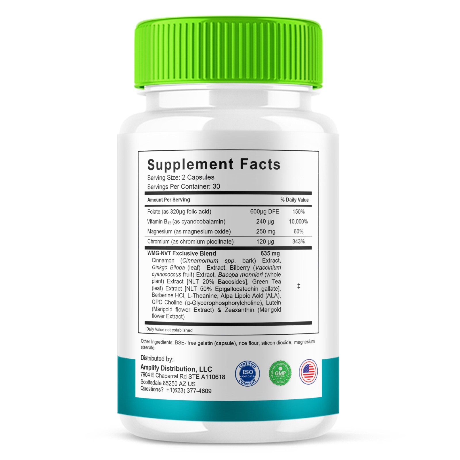 (5 Pack) Healthy Flow Gluco Support, HealthyFlow Glycogen Pills (300 Capsules)