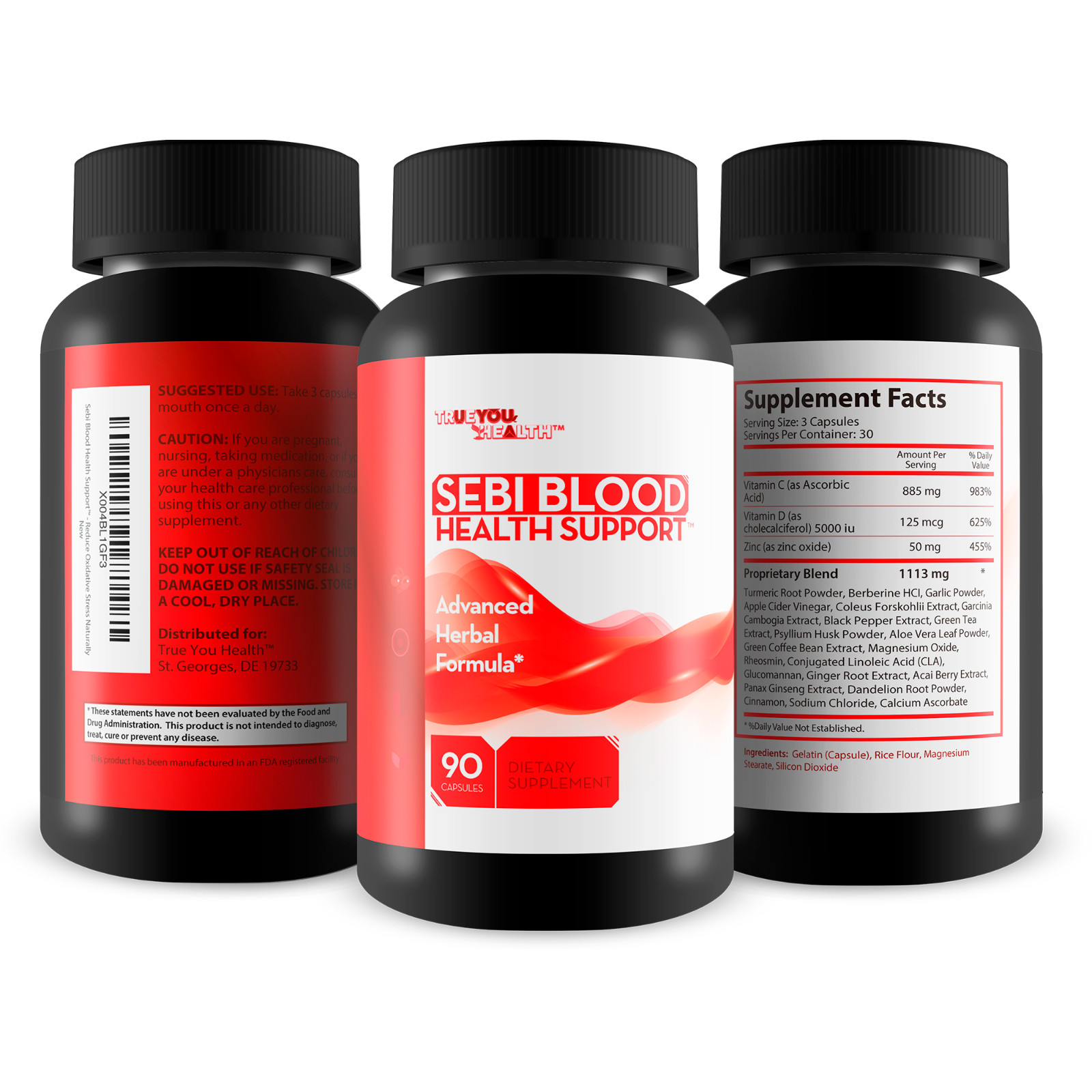 Sebi Blood Health Support – Blood Health Supplement – Blood Balance Blood Boost