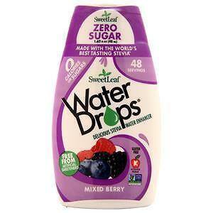 Sweetleaf WaterDrops – Delicious Stevia Water Enhancer Mixed Berry 1.62 fl.oz