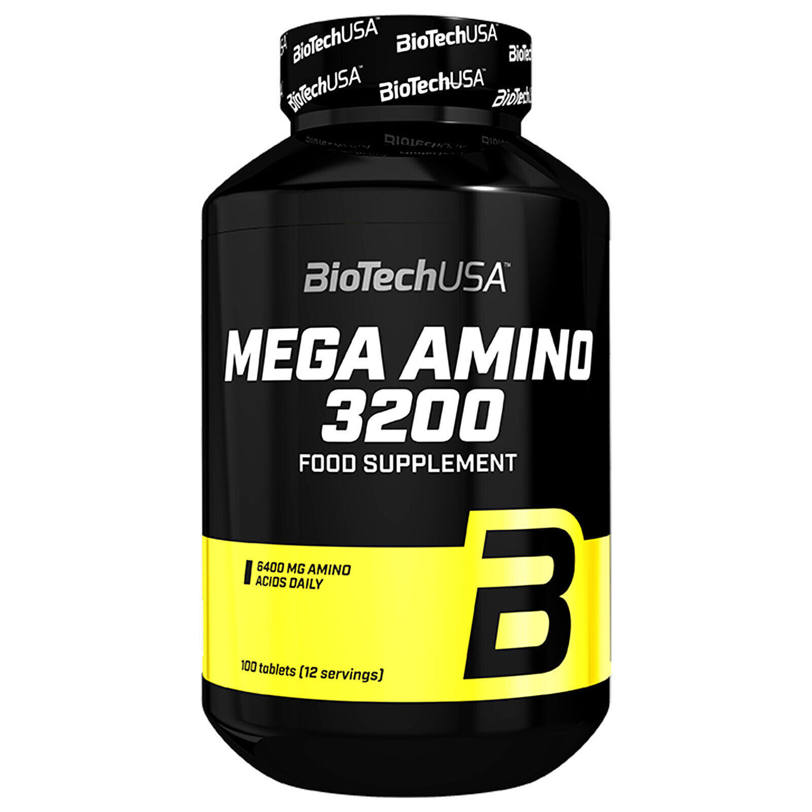 MEGA AMINO ACIDS – 100-200 Tabs – Whey Protein- 6400mg Amino Acids daily