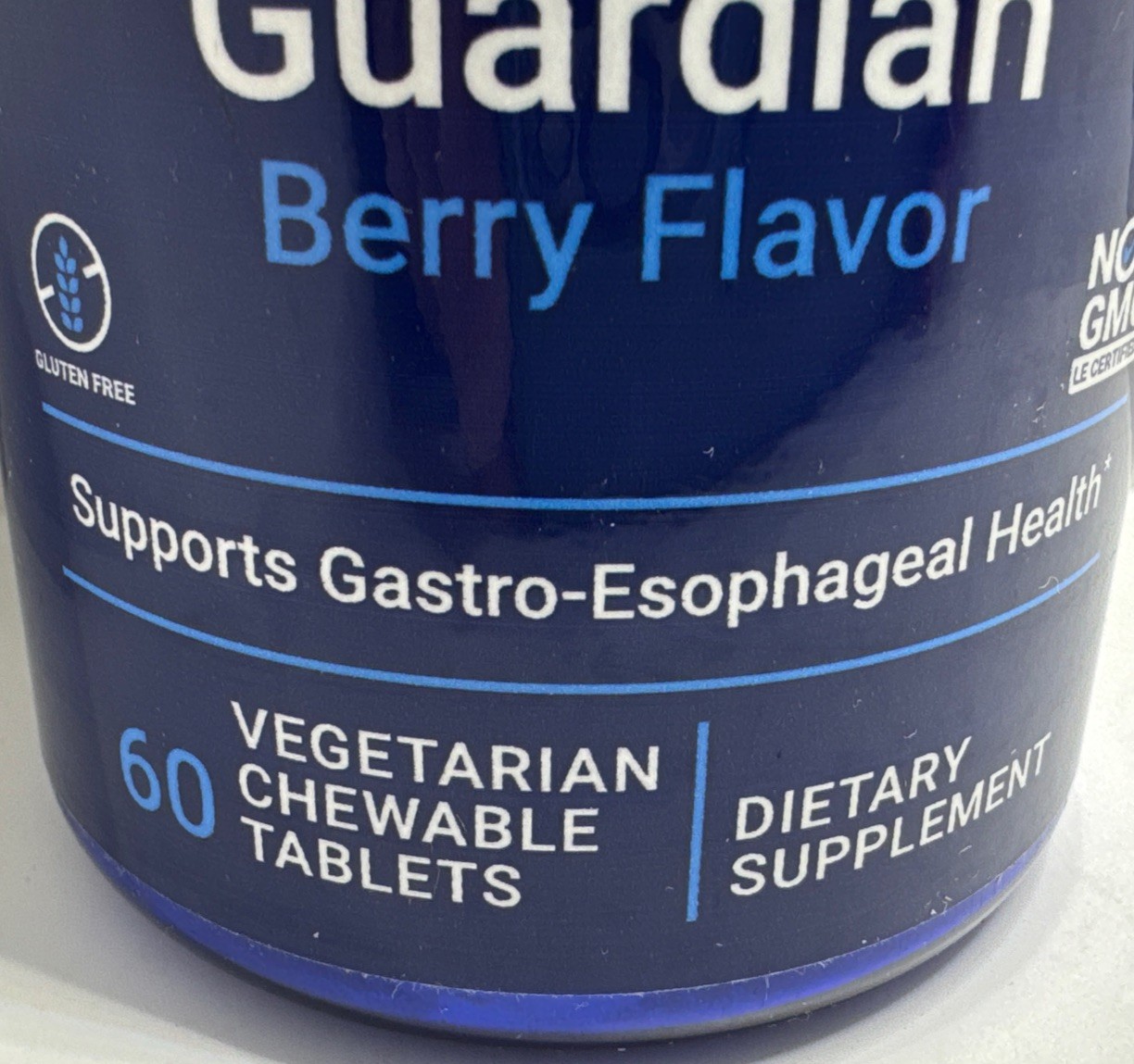 Life Extension Esophageal Guardian Berry Flavor 60 Veg Chewable Exp 02/2027-US