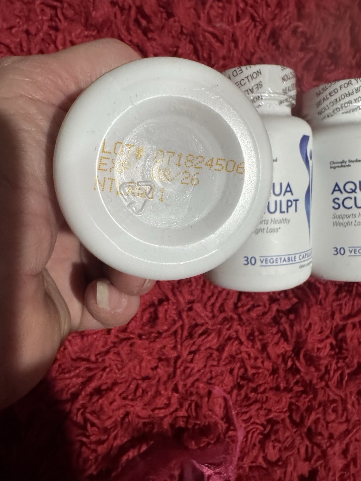 AQUA SCULPT- NATURAL DIETARY WEIGHT LOSS Diet Pills Supplement 3 Bottles