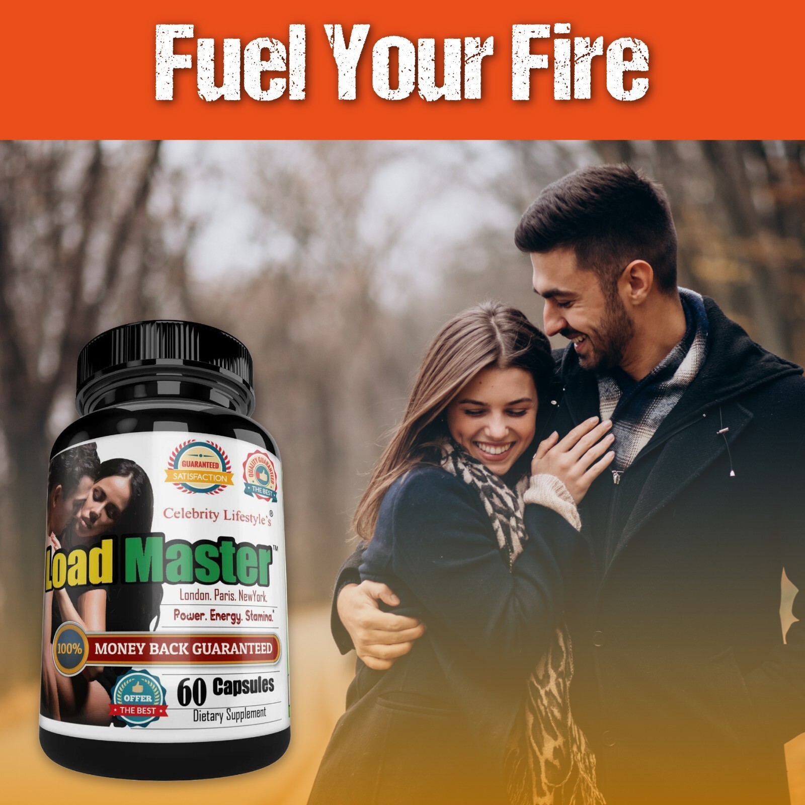 Male Enhancing & Testosterone Booster Vitamin Supplements 10X Max Energy19/12/25