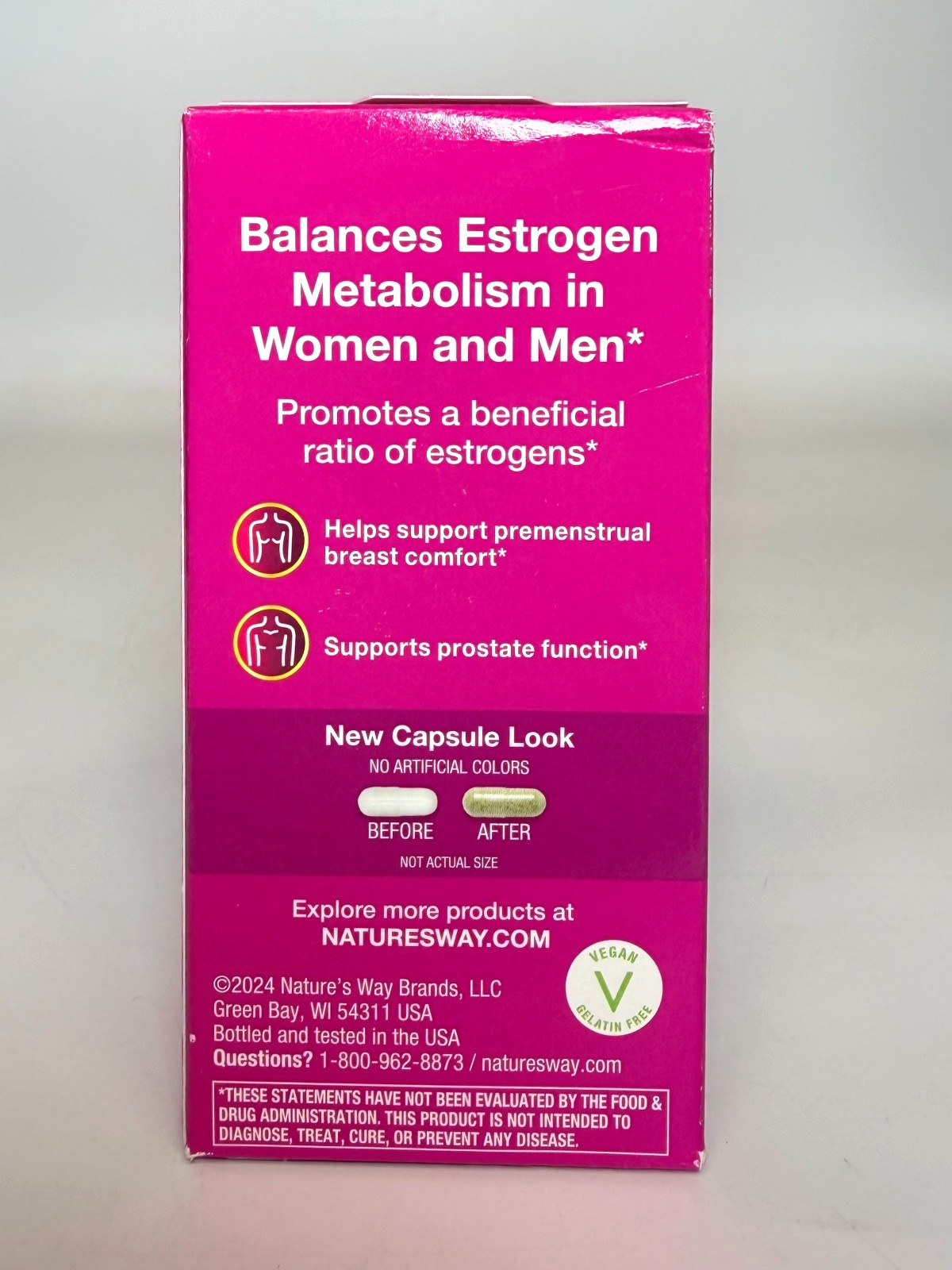 Nature’s Way DIM-Plus DIM Diindolylmethane Supplement – 120 Capsules *EXP 07/26*