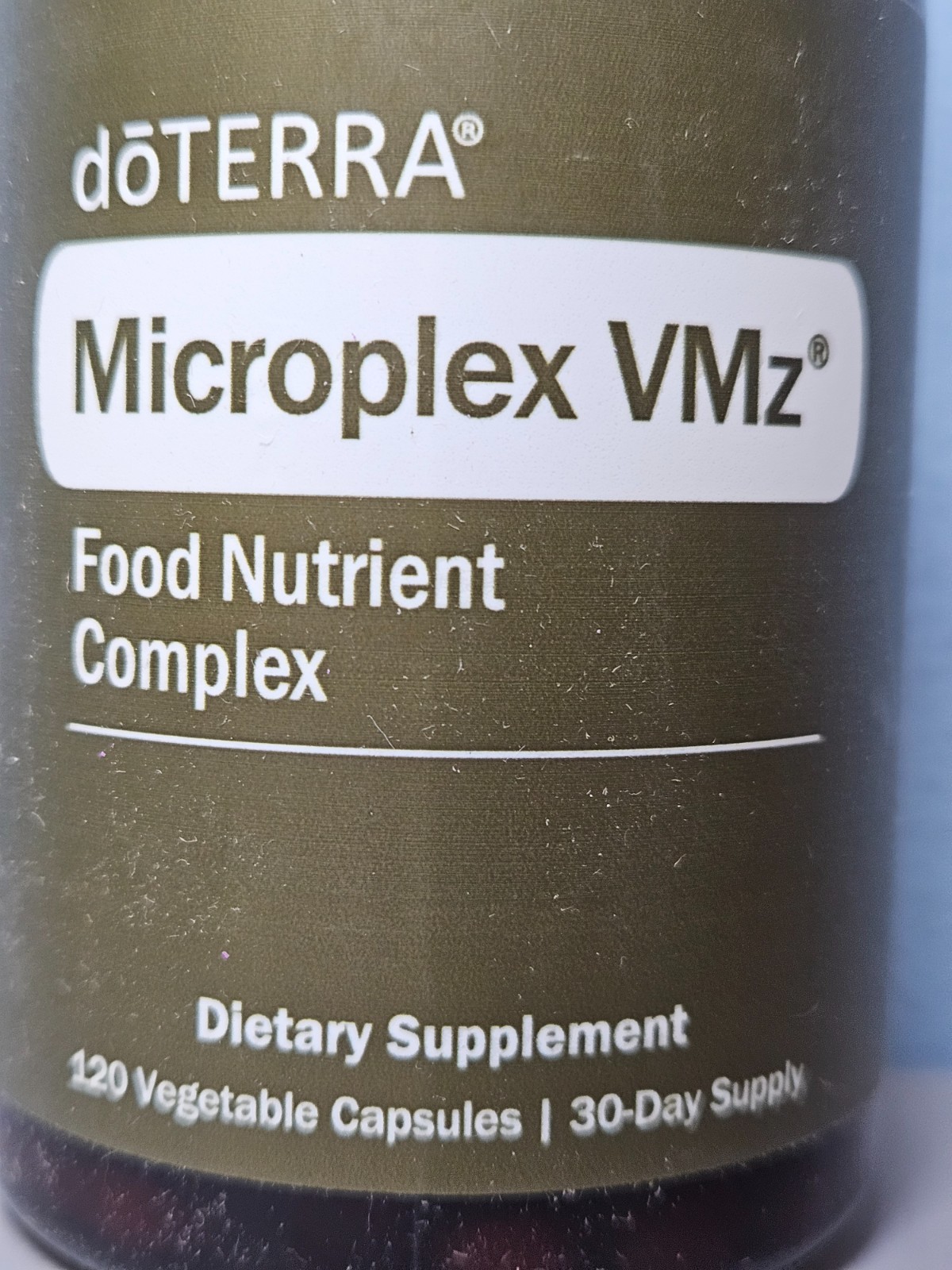 doTERRA Microplex VMz Food Nutrient 120 Capsules – New & Sealed Exp 11/2027
