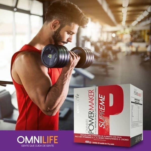Omnilife Power Gain Orange Flavor Supplement Powder Vitamin A C B5 L-Arginine