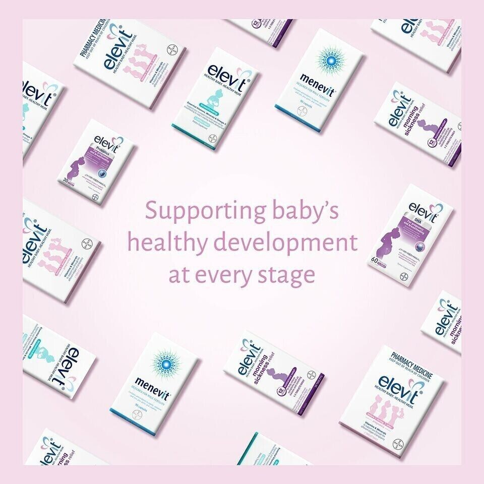 Elevit DHA + Choline Pregnancy 60 Capsules