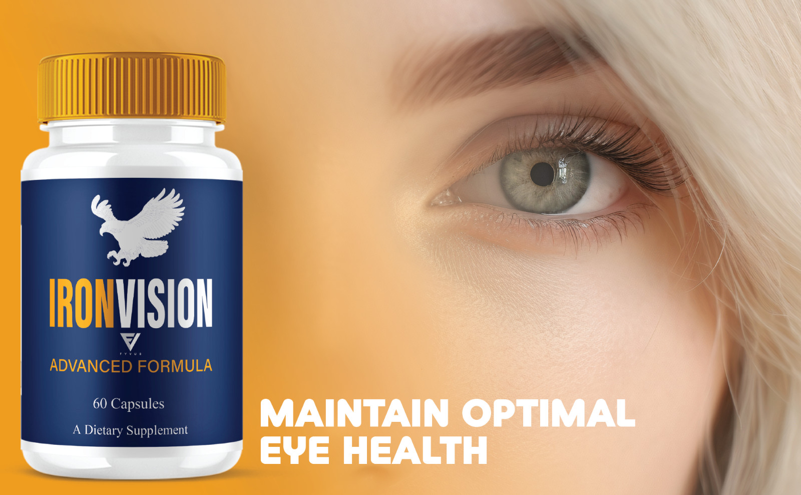 (5 Pack) Iron Vision Capsules, IronVision Advanced Vision Support (300 Capsules)