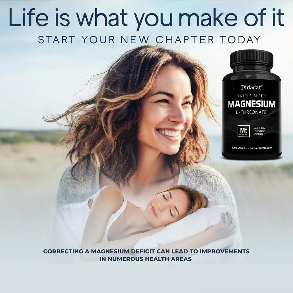 Magnesium L-Threonate – High Absorption Supplement,Improve Cognitive Function