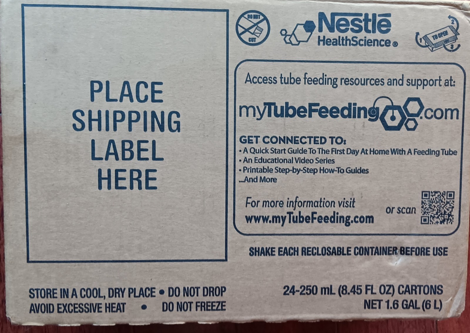 Nestle Health Science Fiber Source HN High nitrogen Complete Nutrition 46-8.45oz