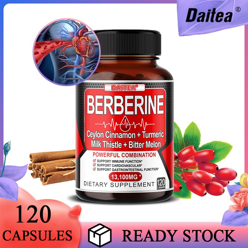 Berberine Ceylon Cinnamon- for Heart Health, Blood Sugar Support & Blood Flow