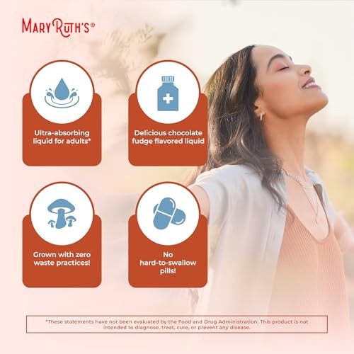 MARYRUTH’S Organics Turkey Tail Mushroom Supplement | Full Spectrum | 200mg