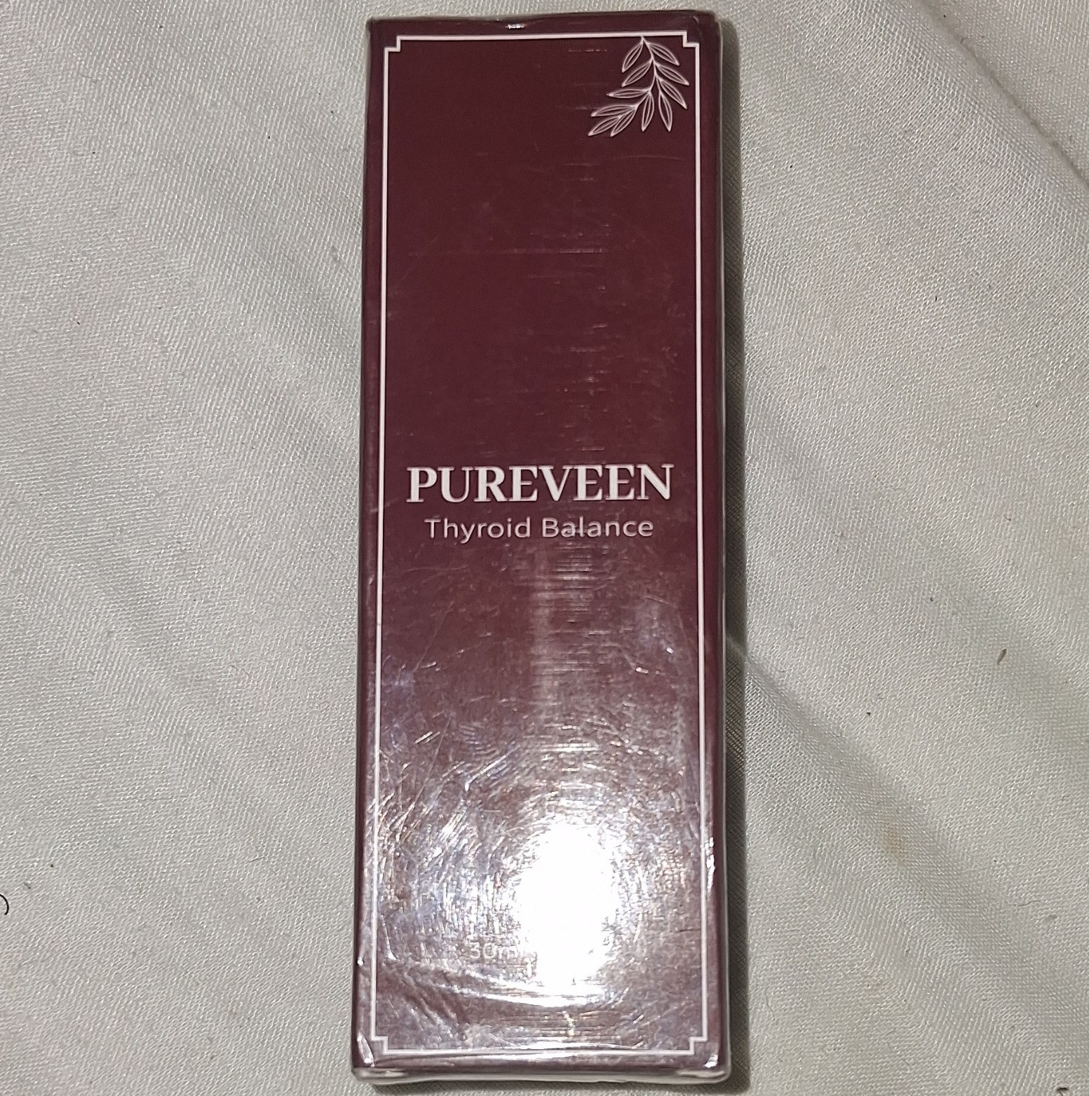 PUREVEEN Thyroid Support Balance Drops Liquid 30ml w/ Zinc, Magnesium & Selenium