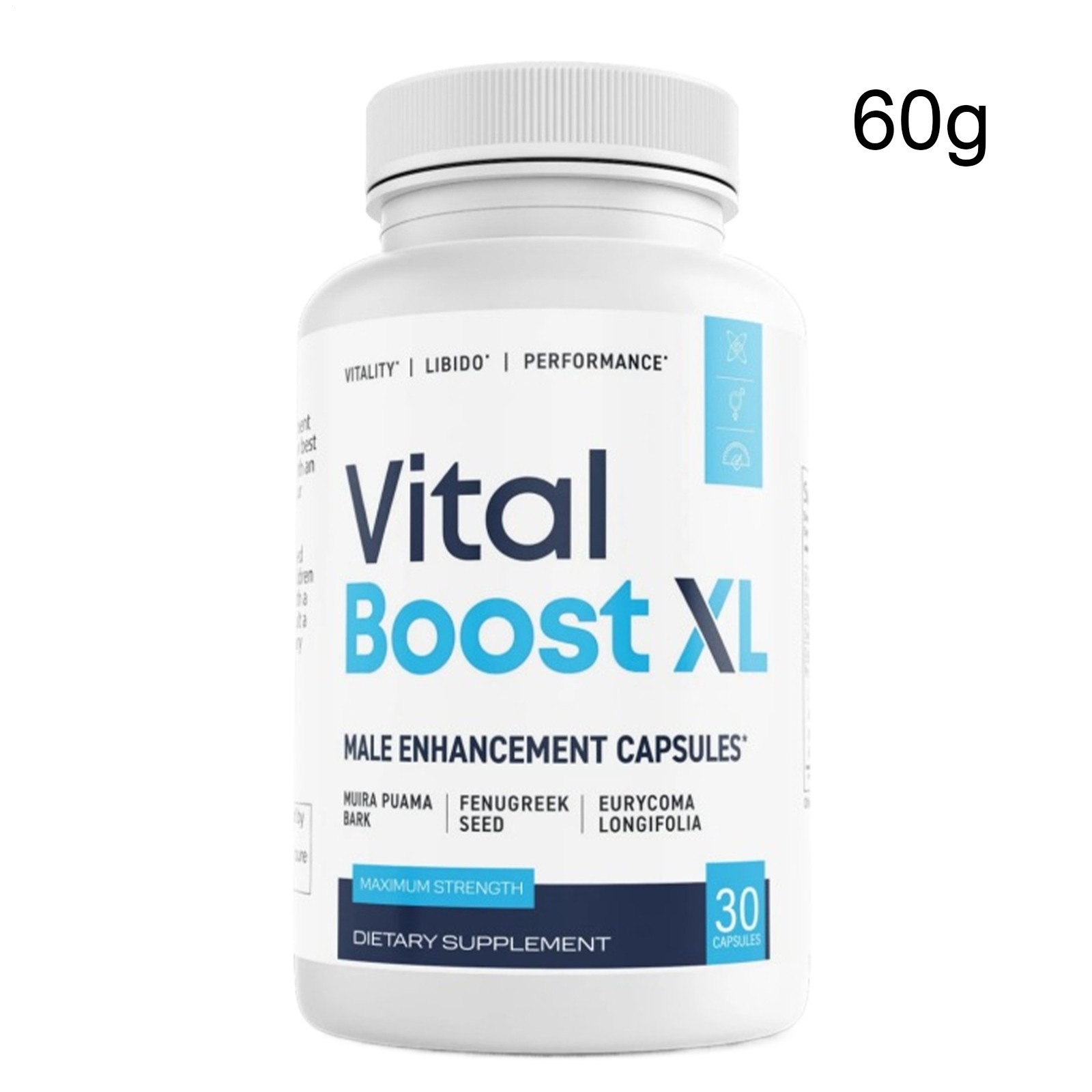 Boost Vital XL Mens Health Support Dietary Supplement 30 Capsules