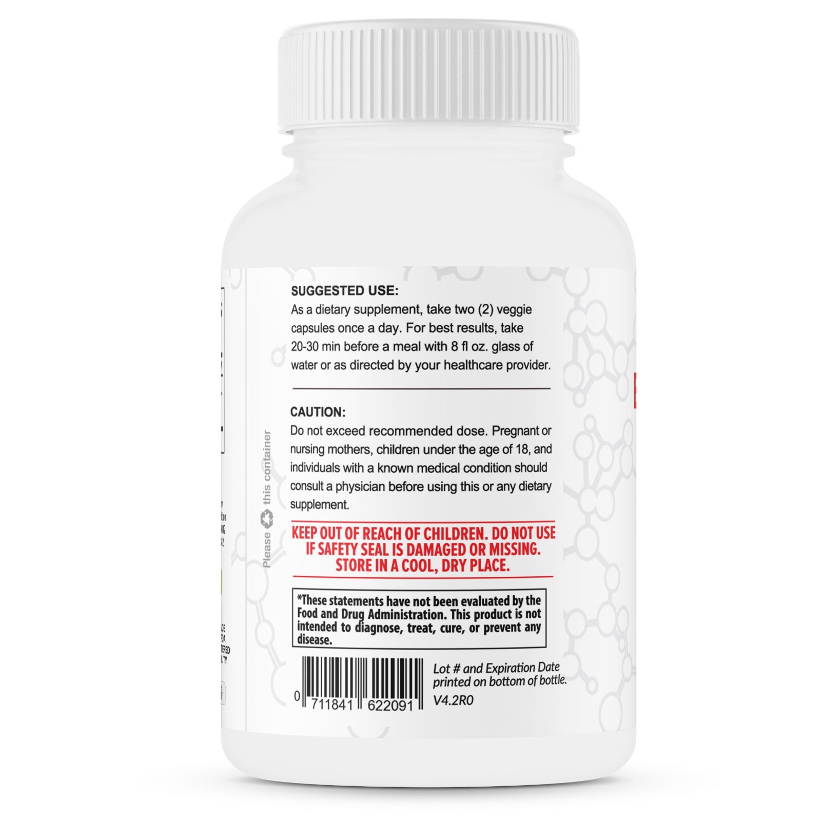Pure Berberine – 1200mg Max Strength – 2 Pack