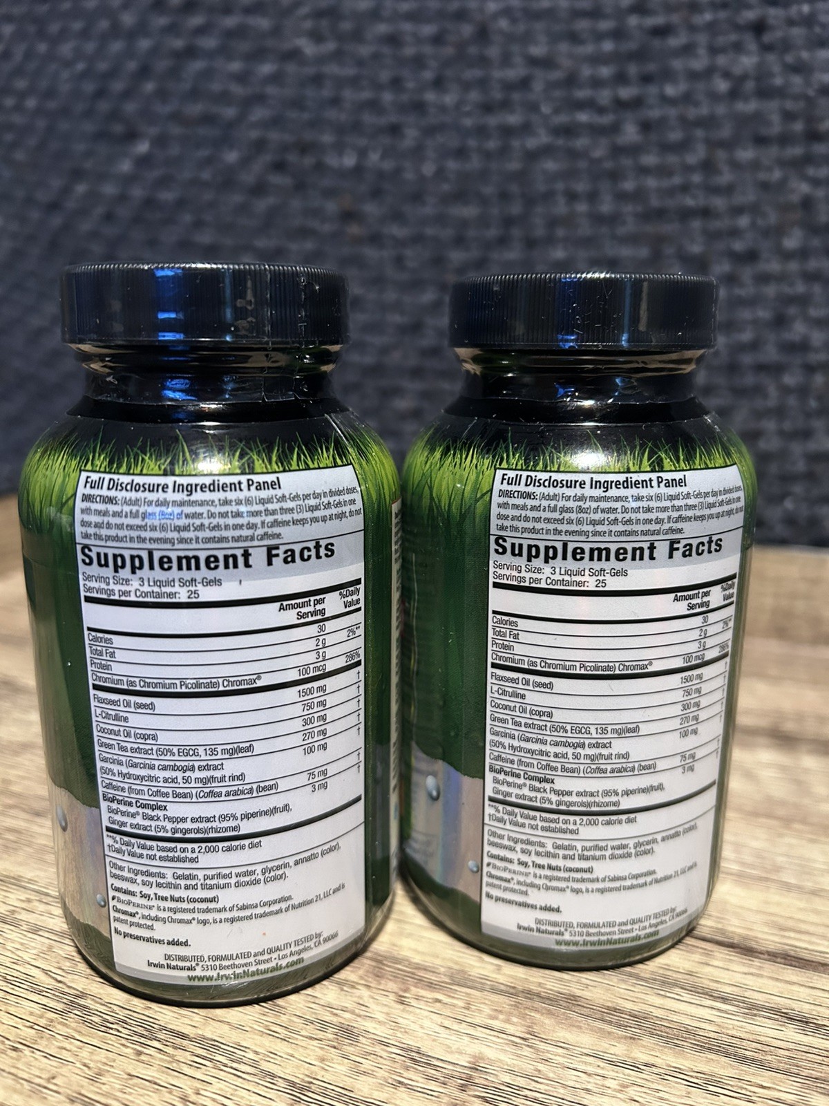 Irwin Naturals Dual-Action Fat Burner RED 75 Softgels Each (2 Pack), BB: 07/2026