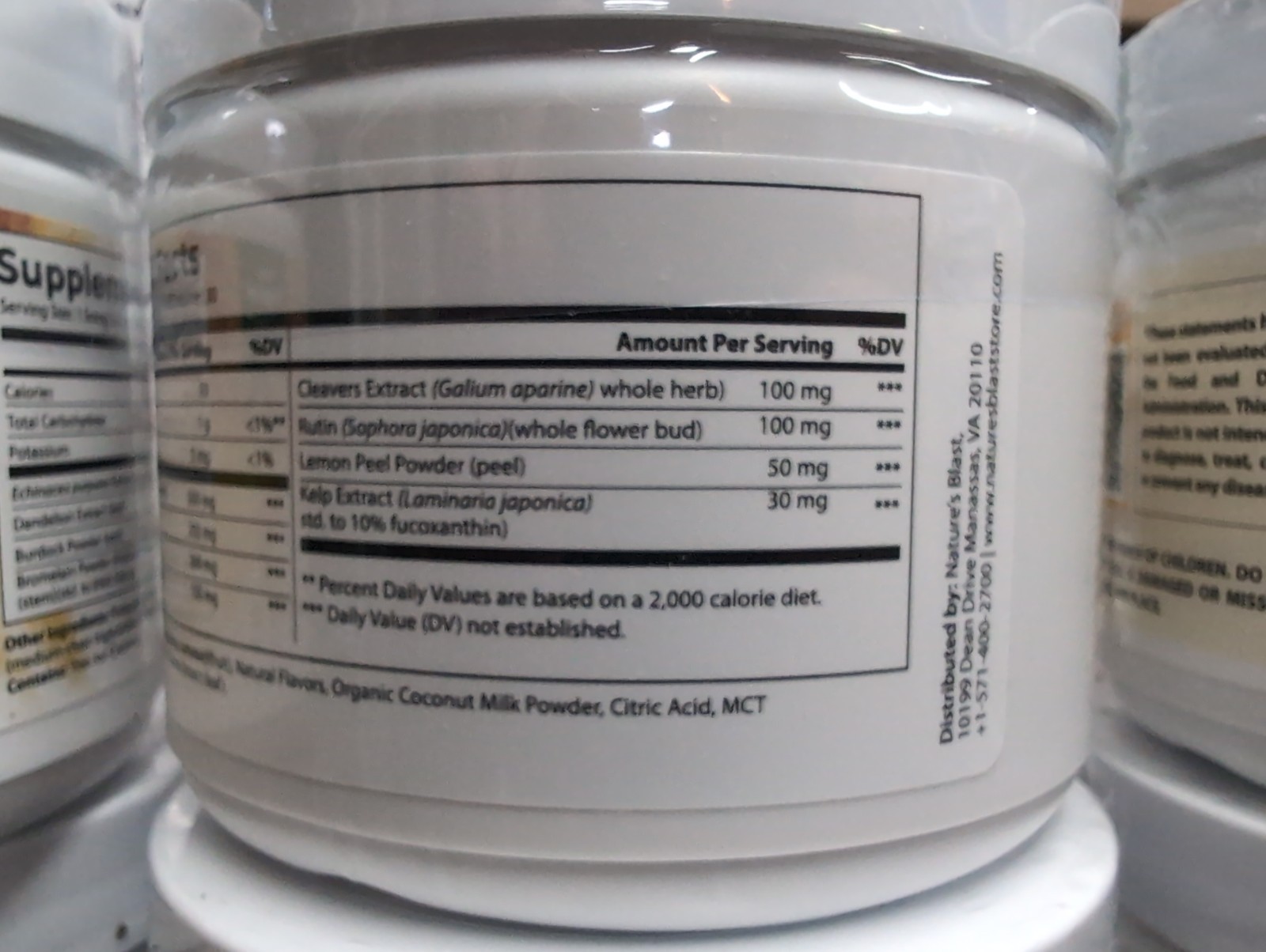 Nature’s Blast Lymph Go Tropical Flavor 4.06 oz – New / Sealed! Exp 7/2027
