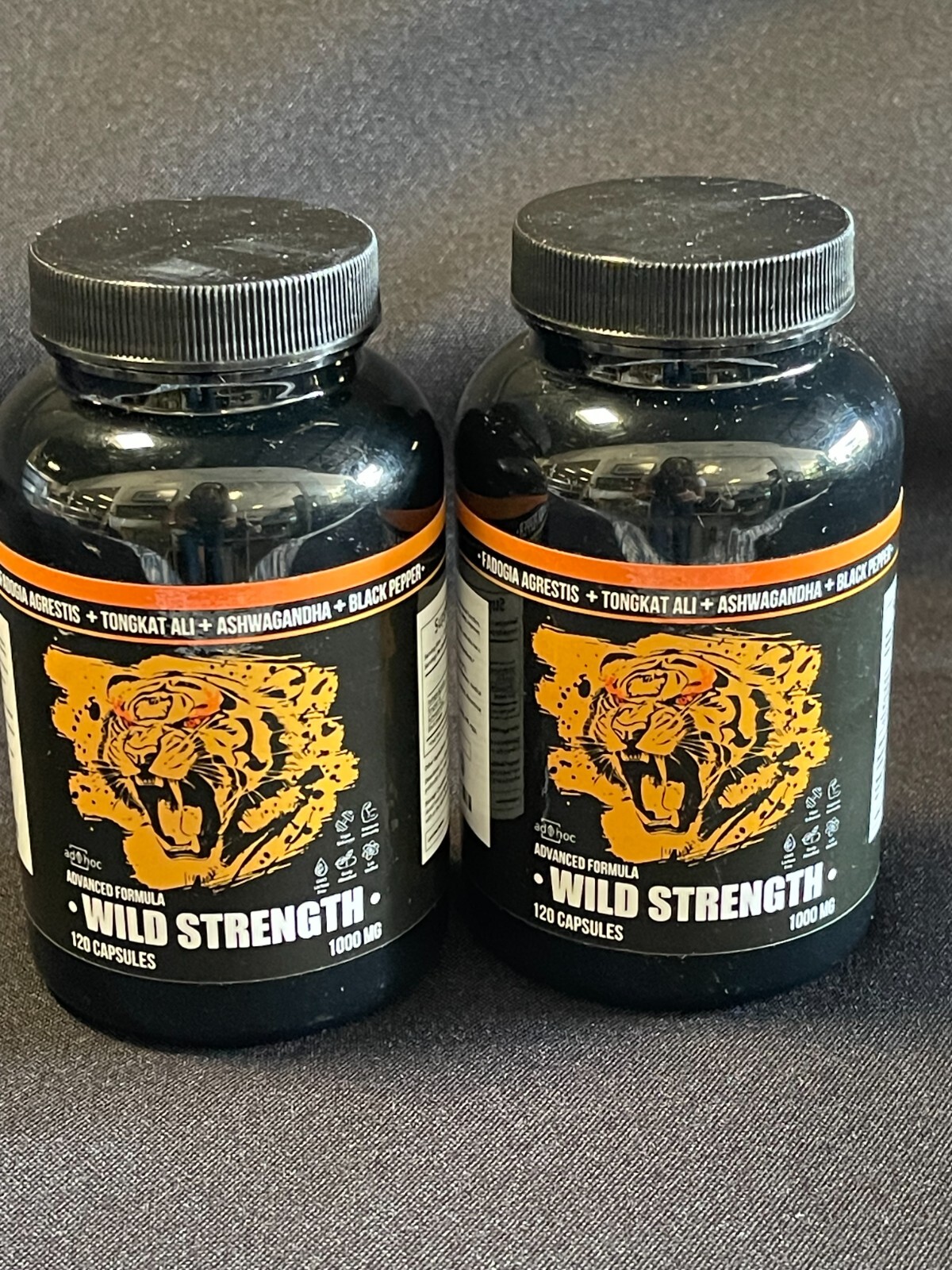 Adhoc Advanced Formula Wild Strength Fadogia Agrestis 120 Caps 1000MG (2)