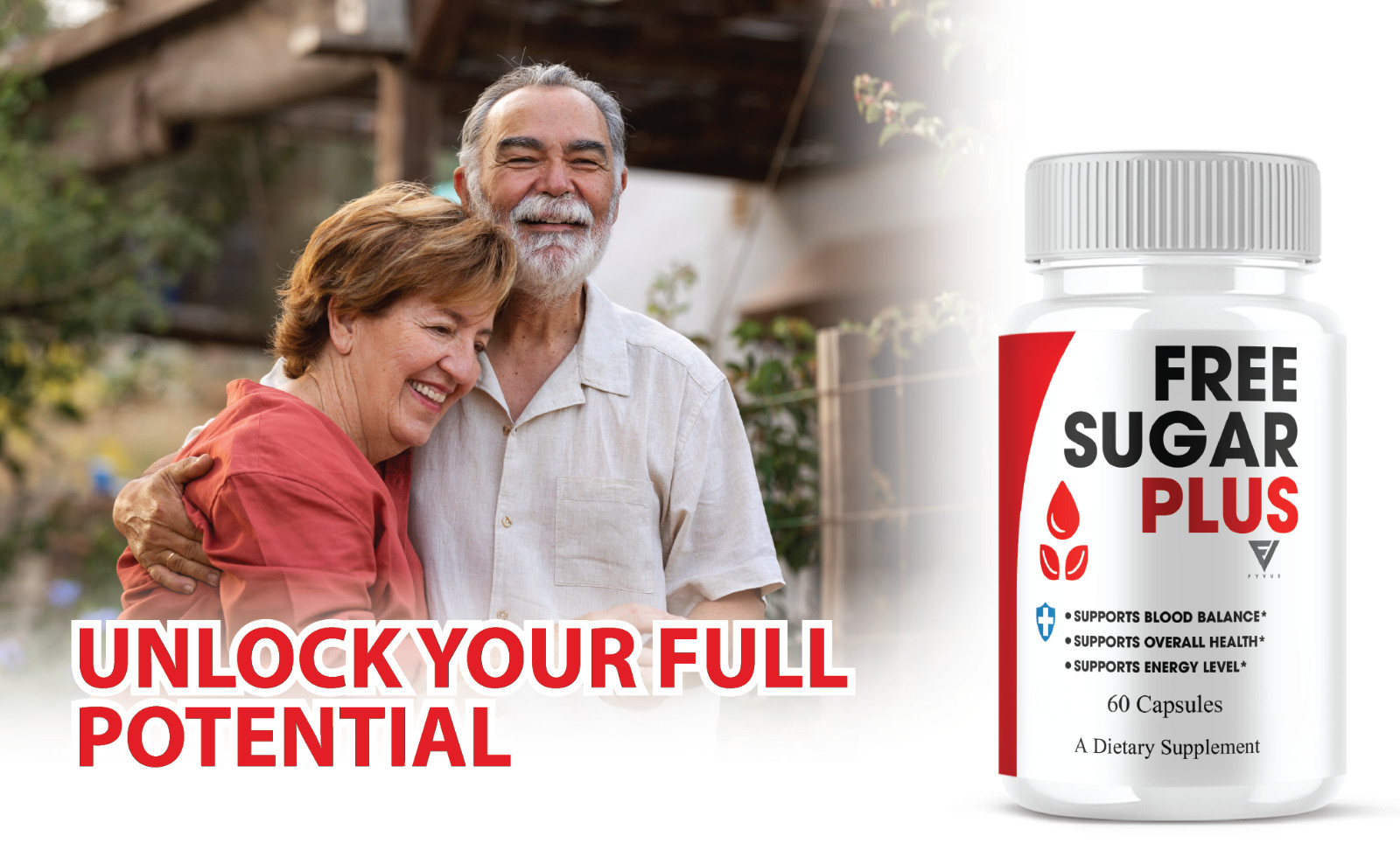 Free Sugar Plus Capsules, FreeSugarPlus Blood Support (60 Capsules)