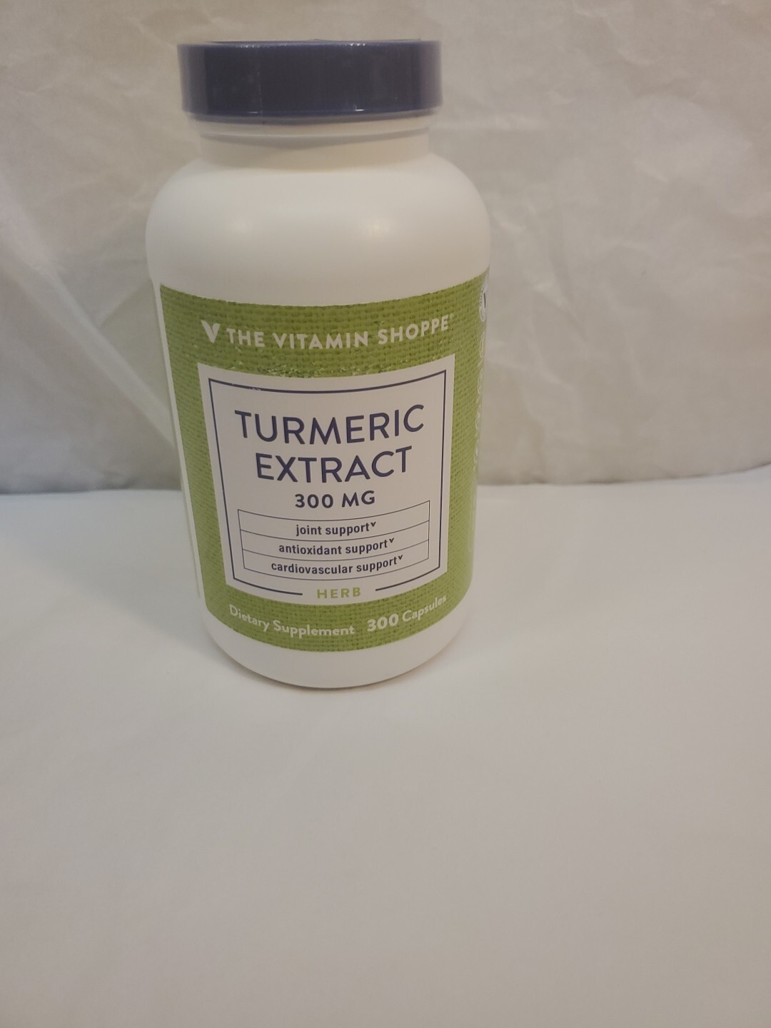 The vitamin shoppe Turmeric Extract – 300 MG – 95% Curcuminoids (300 Capsules)