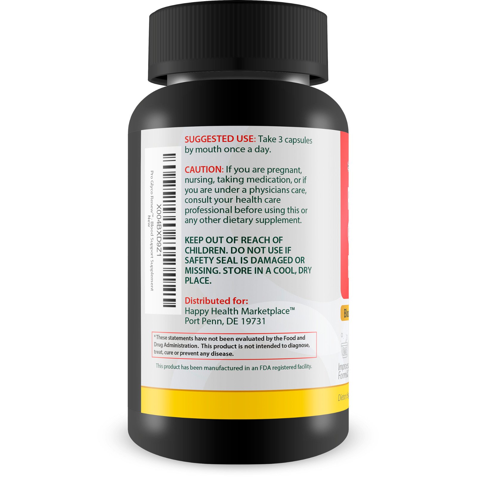Pro Glyco Renew – Our Best Blood Support Supplement – Turmeric Ginger Berberine