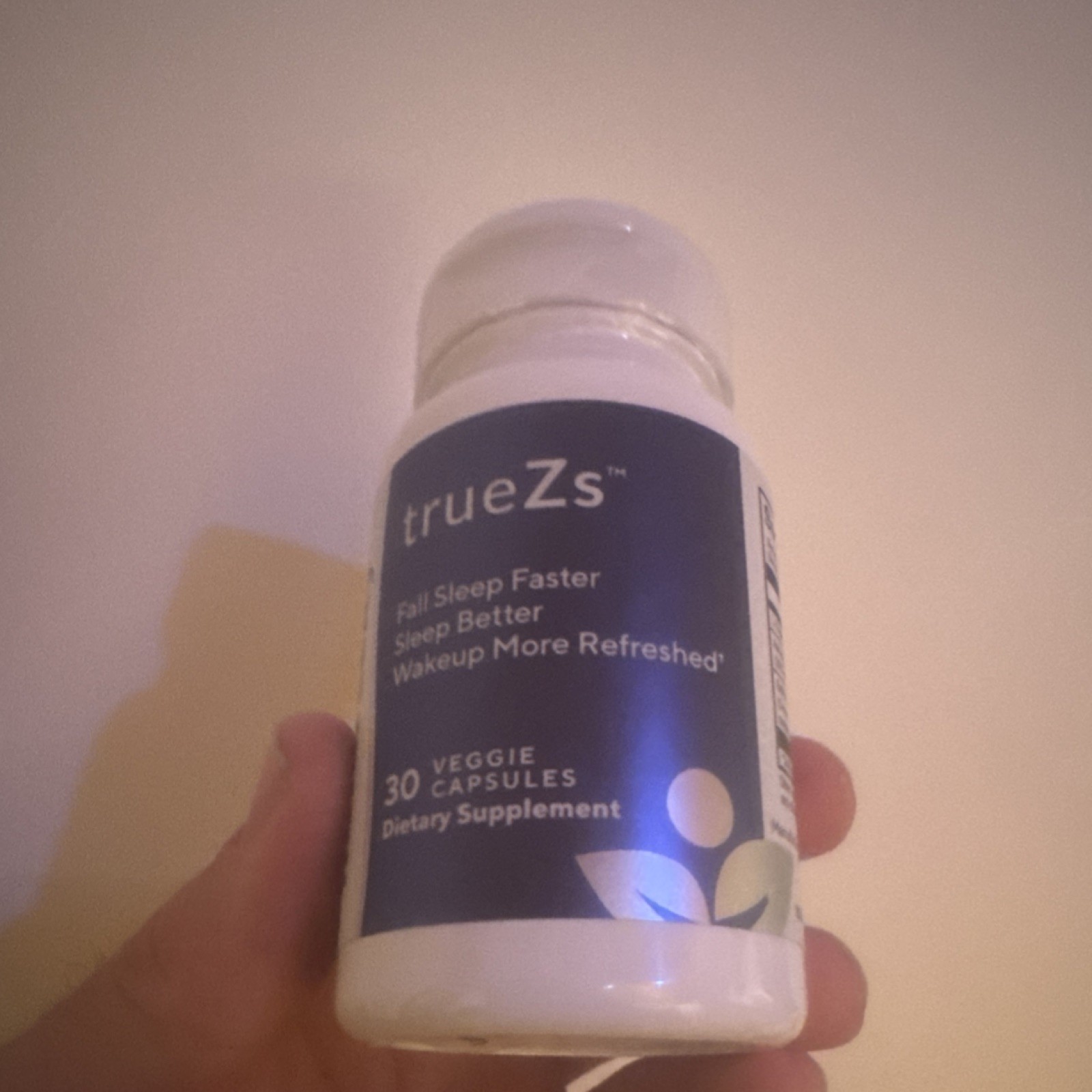 trueZs Sleep Support L-Theanine Ashwagandha Saffron 30 Capsules