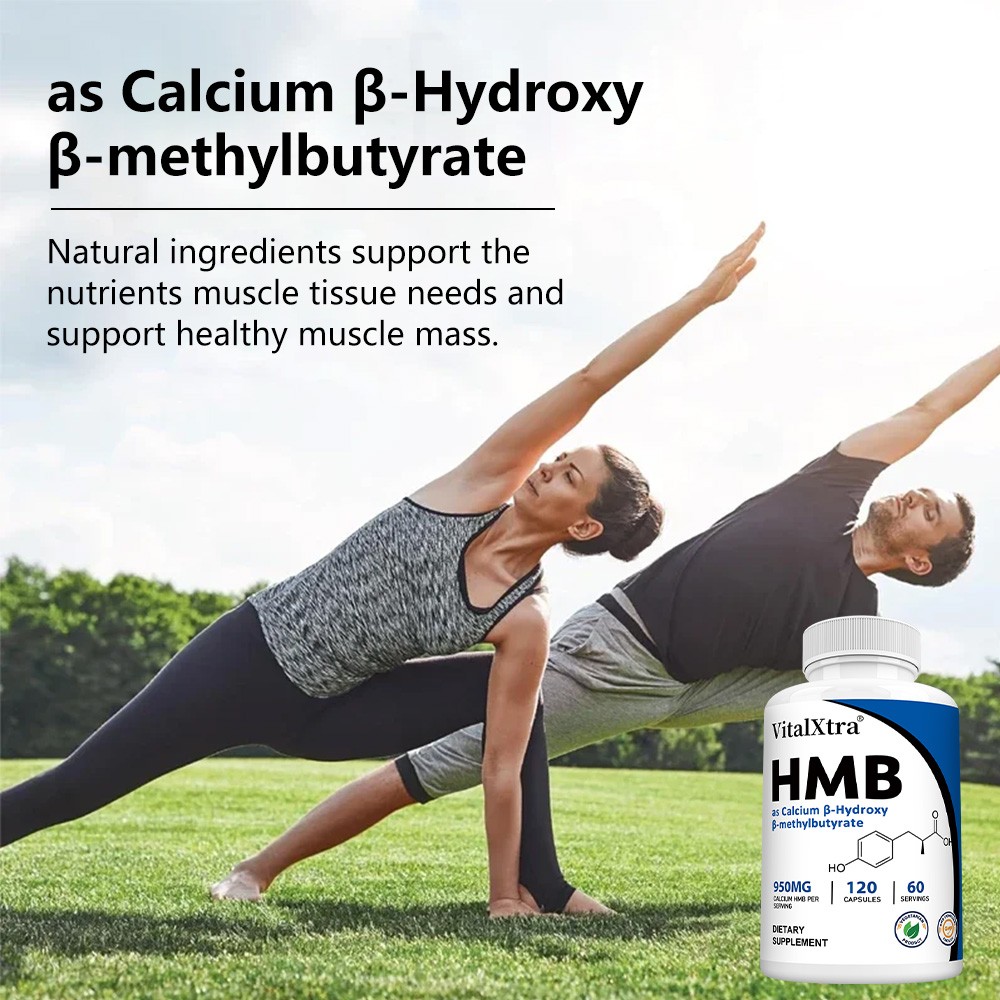 Calcium β Hydroxy β Methylbutyrate Capsules Enhance Protein Synthesis 30-120 CT