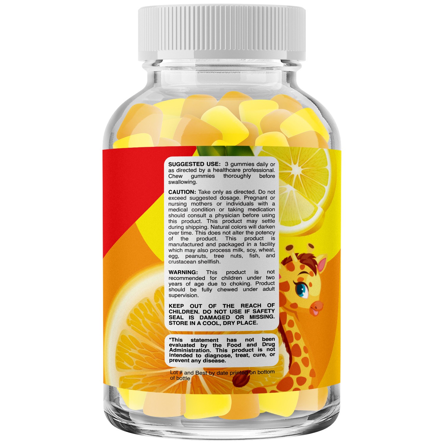 Vegetarian Omega 3 Gummies for Kids – Delicious DHA Omega 3 6 9 Gummy Vitamin