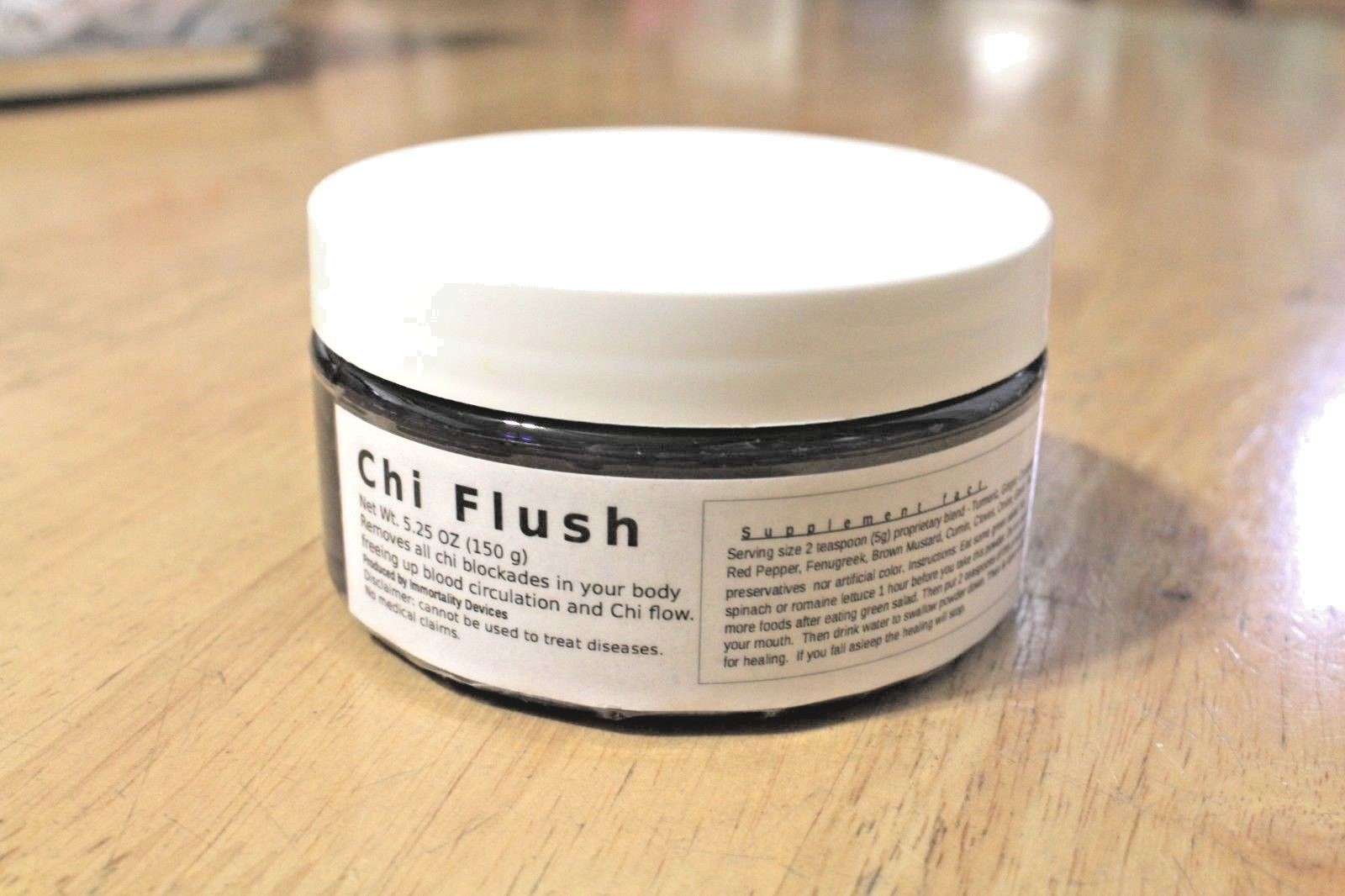 Alex Chiu’s CHI FLUSH Powder 5.25 oz (150 g) New Bottle -Authorized Distributor