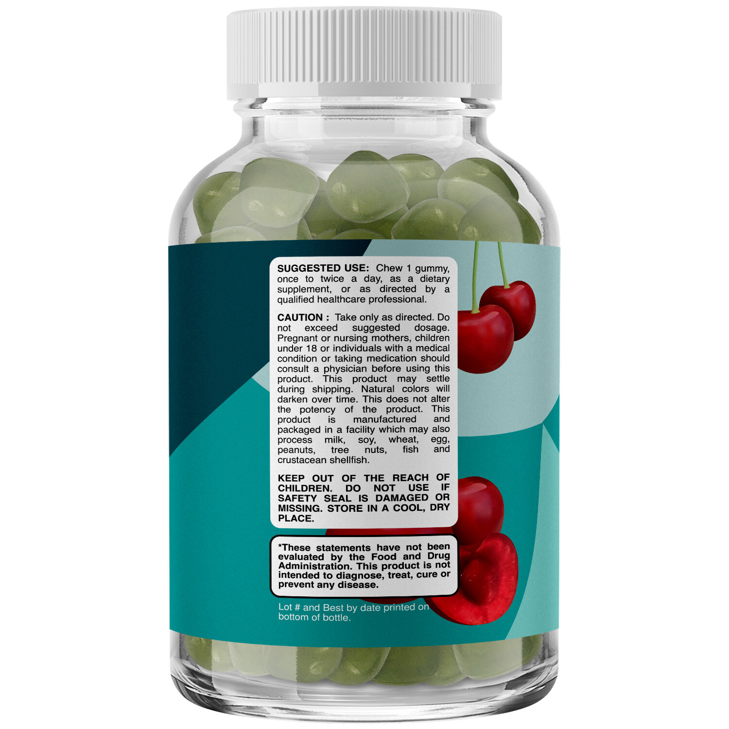 Calming Adaptogen Zinc and Ashwagandha Gummies – Tasty Stress Gummies for Adults
