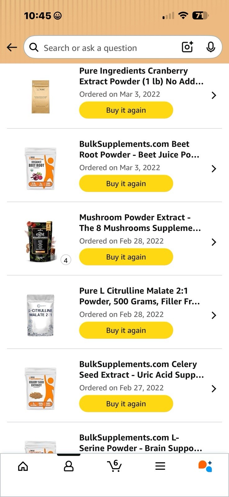 Various Health Powders
