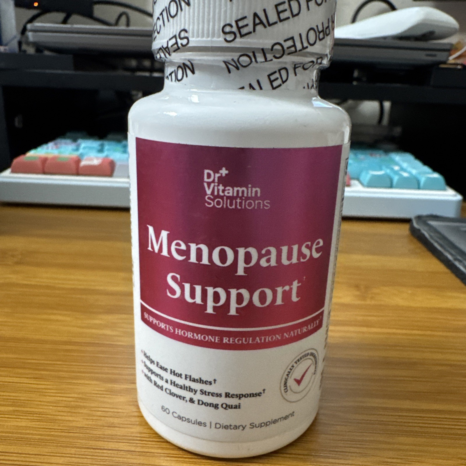 Menopause Support Helps Ease Hot Flashes Naturally Supports Hormone Regulation